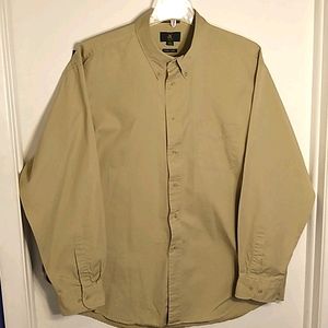 👍Club Room 17.5 Long Sleeve Button Down Shirt